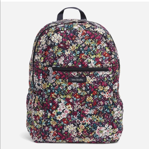 FREE LANYARD Vera Bradley Factory Style Backpack
in Signature Cotton Itsy Ditsy - Picture 2 of 9